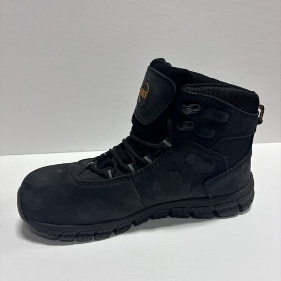 Hoss Men’s Tikaboo UL Waterproof Work Boots Black, Size 8.5 M - Picture 2 of 7